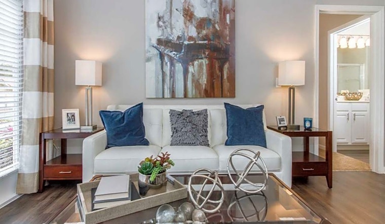 What apartments will $1,300 rent you in Tampa Palms, this month?