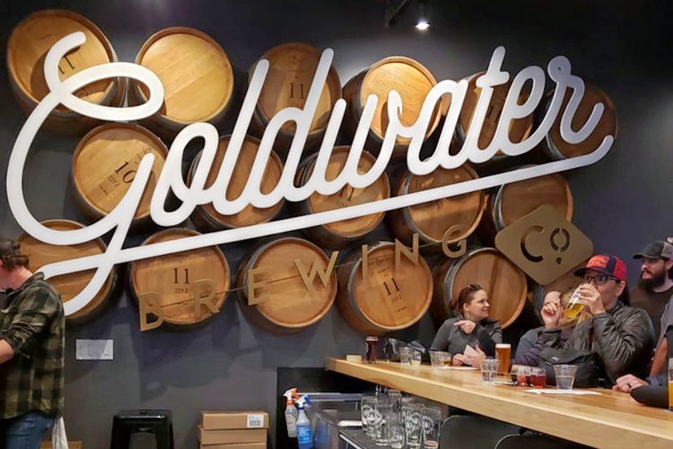 New brewery Goldwater Brewing Longbow Tap Room opens its doors
