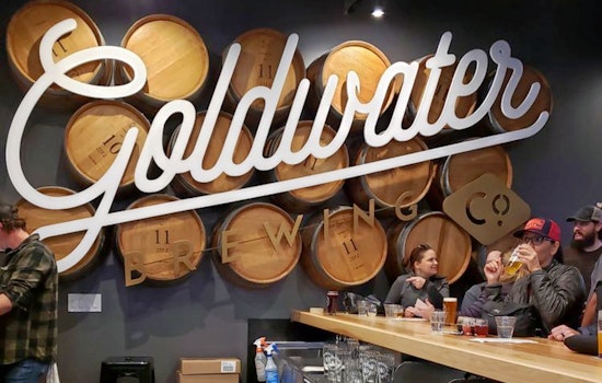New brewery Goldwater Brewing Longbow Tap Room opens its doors
