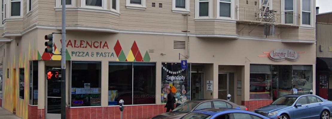 Valencia Pizza & Pasta, Burger Joint close on Valencia Street