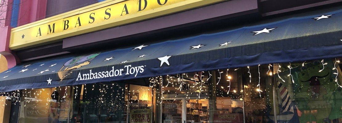 Ambassador Toys to shutter West Portal, Embarcadero Center locations