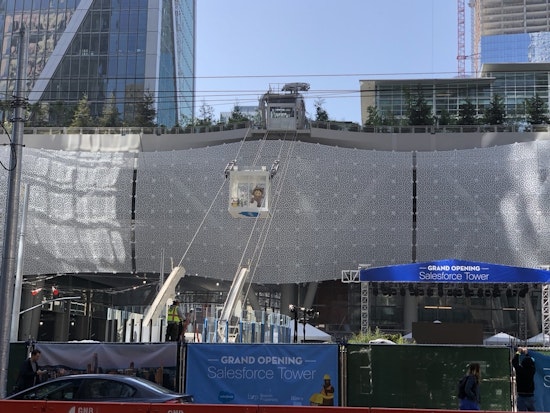 Salesforce Tower gondola set for June launch