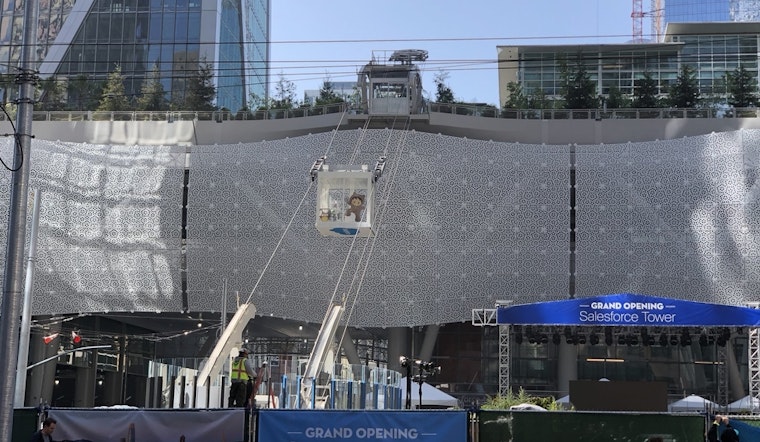 Salesforce Tower gondola set for June launch