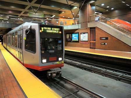 Derailed train in Castro Station causes rush hour delays