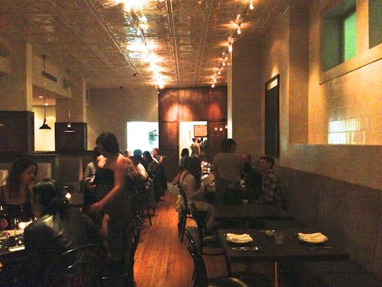 PHOTOS: Pesce Seafood Bar nearly ready to open, training last night
