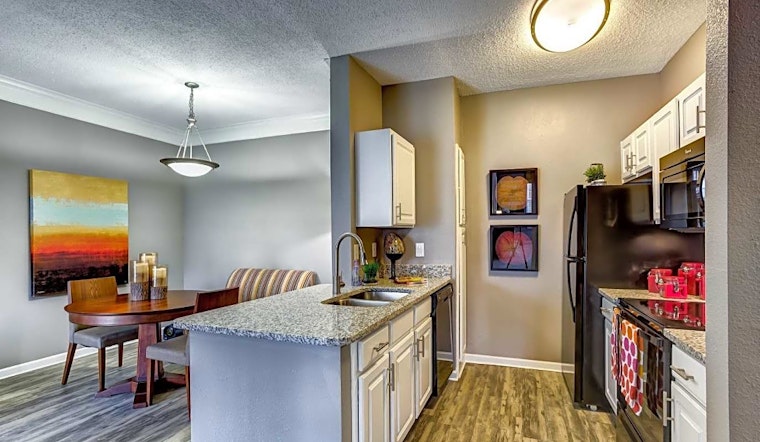 What apartments will $1,100 rent you in Eagle Creek, today?