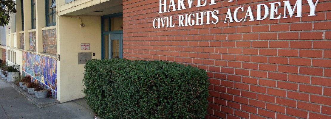 Harvey Milk Civil Rights Academy ransacked