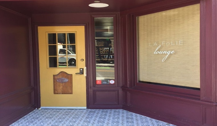 La Folie and La Folie Lounge to close after 32 years of business