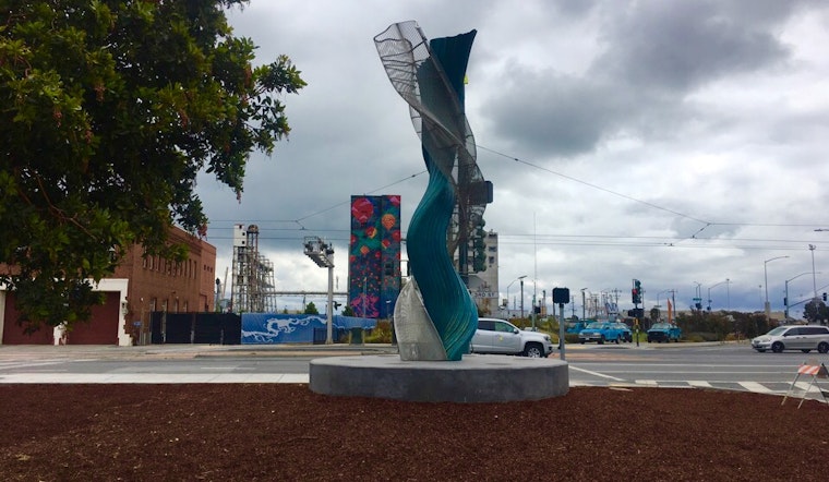 SF Port, Arts Commission unveils Islais Creek sculpture