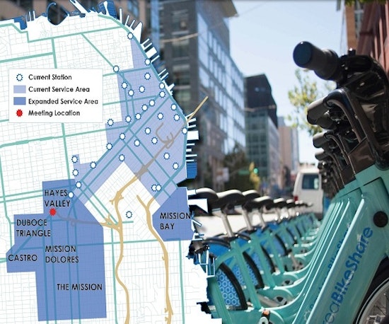 SFMTA open house tonight: Bike share corrals in the Castro