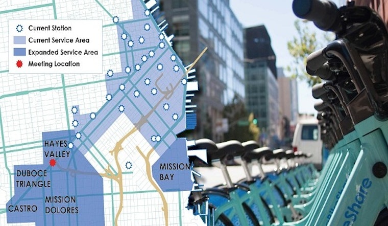 SFMTA open house tonight: Bike share corrals in the Castro