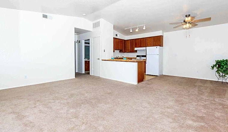 What apartments will $1,100 rent you in Northwest Fresno, this month?