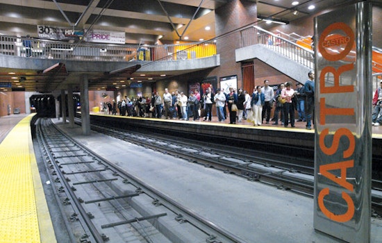 Driverless MUNI Train Takes Off From Castro Station