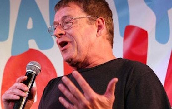 Cleve Jones dishes before 35th Annual Milk/Moscone Memorial March