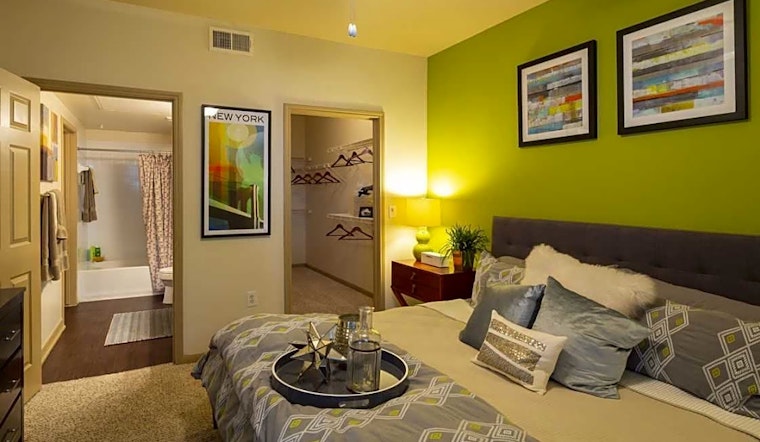 What apartments will $1,100 rent you in Eldridge, this month?