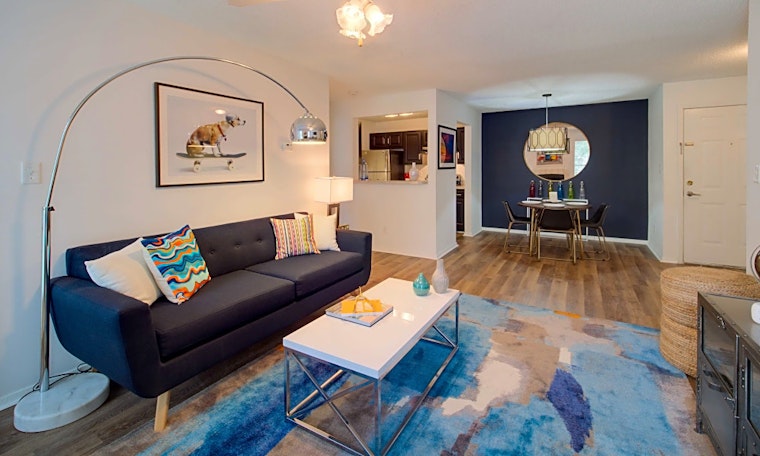 What apartments will $1,100 rent you in Tampa Palms, today?