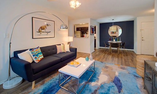 What apartments will $1,100 rent you in Tampa Palms, today?