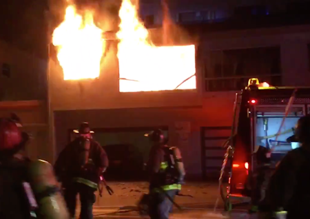 Visitacion Valley house fire seriously injures 2