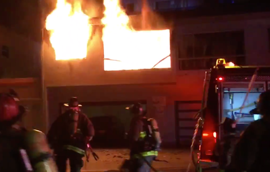 Visitacion Valley house fire seriously injures 2