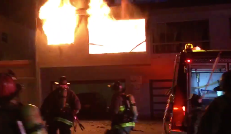 Visitacion Valley house fire seriously injures 2