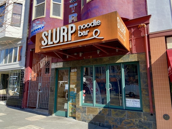 Castro's Slurp Noodle Bar shutters, in 2nd closure this week for prominent block