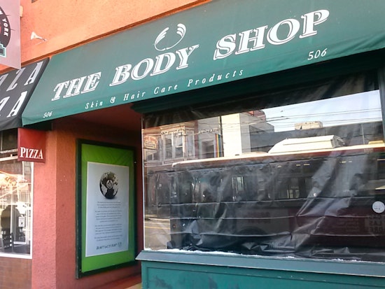 The Body Shop Shuttered