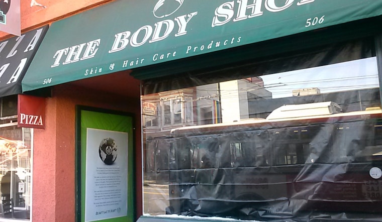The Body Shop Shuttered