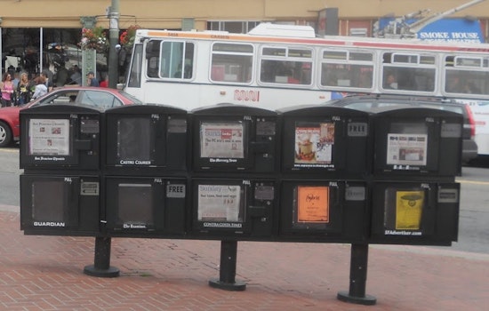 News Racks Removed, Castro Construction Coming