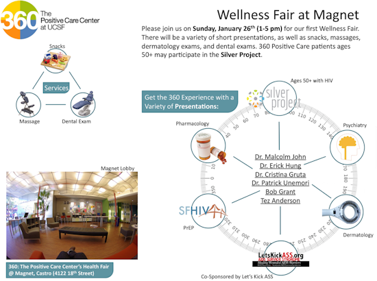 Magnet Hosting Wellness Fair For HIV+ Persons Over 50