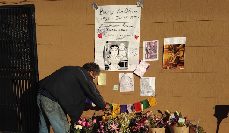 Reminder: Memorial For Barry LeBlanc At 1PM