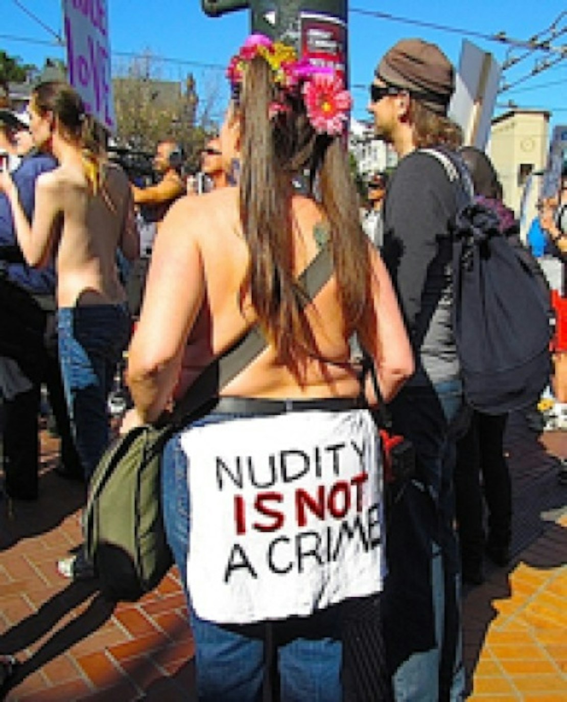 Nasty Nudist - Body Freedom Rally Ends In Police Force
