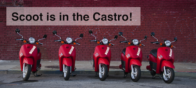 Scooter Share Station Comes To Castro