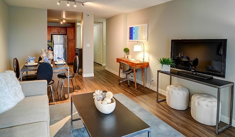 What apartments will $1,700 rent you in Downtown West, this month?