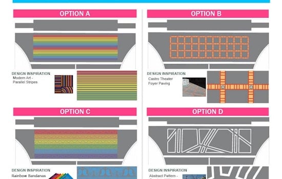 Castro Rainbow Crosswalk Designs Released, Go Vote!
