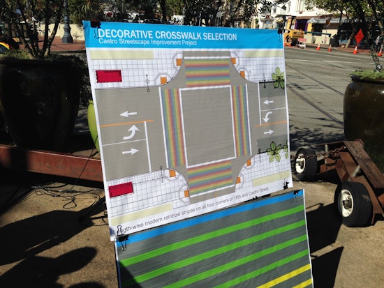 Castro Decorative Crosswalks: And The Winner Is...