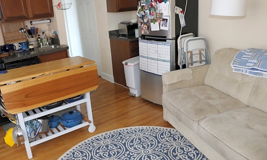 What apartments will $1,400 rent you in Washington Square, this month?