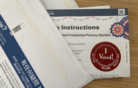"I Voted", by mail: SF Department of Elections now includes stickers in vote-by-mail ballots