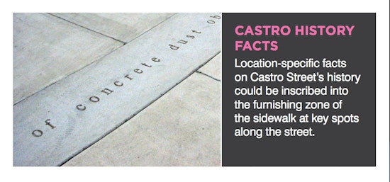 Draft Released Of Facts To Be Stamped On Castro's New Sidewalks