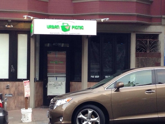 Castro Urban Picnic Signage Up