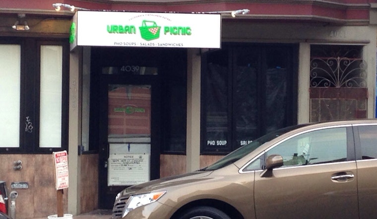 Castro Urban Picnic Signage Up