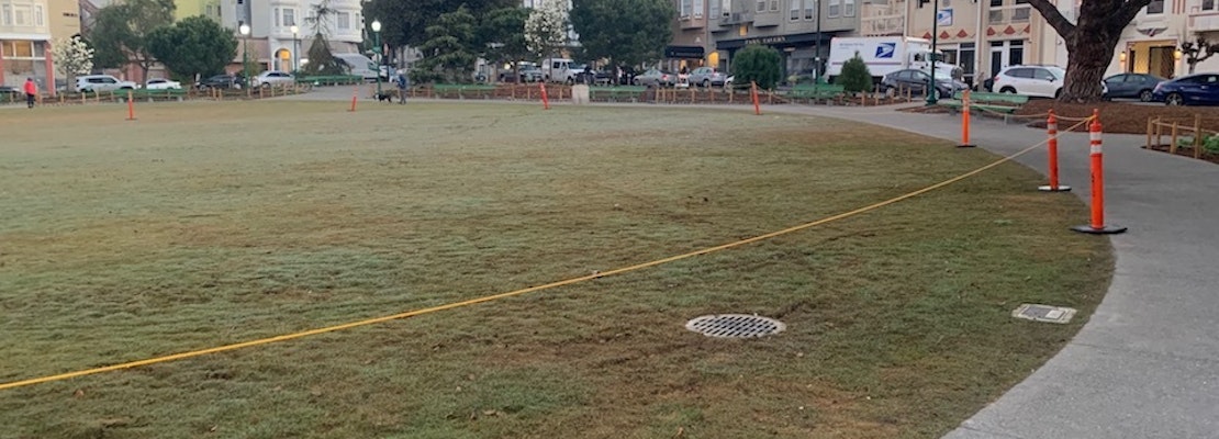 2 months after completing lengthy renovation, Washington Square Park's lawn is closed again
