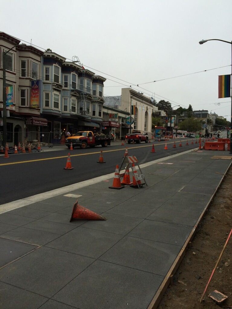 Fences Coming Down Around New Castro Street