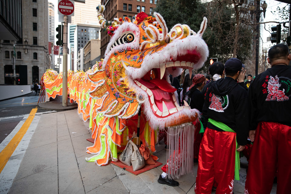 Scenes from the 2020 San Francisco Chinese New Year Parade