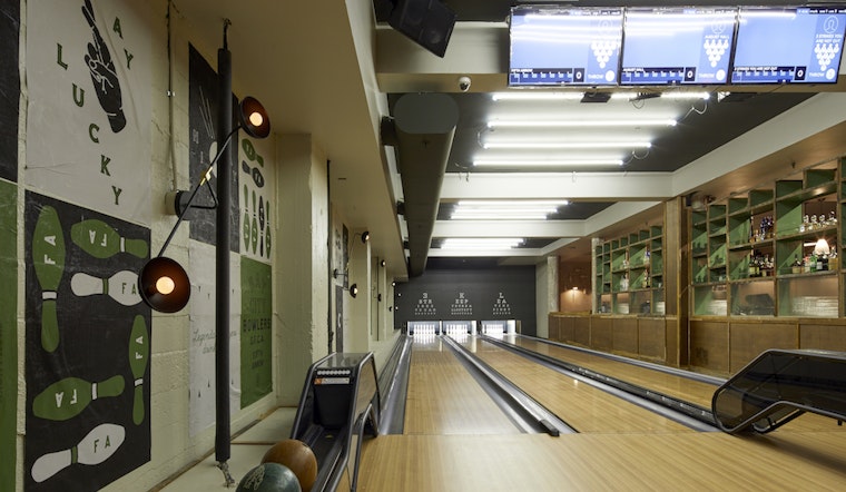 Fifth Arrow bowls into Union Square with games, pizza, and cocktails