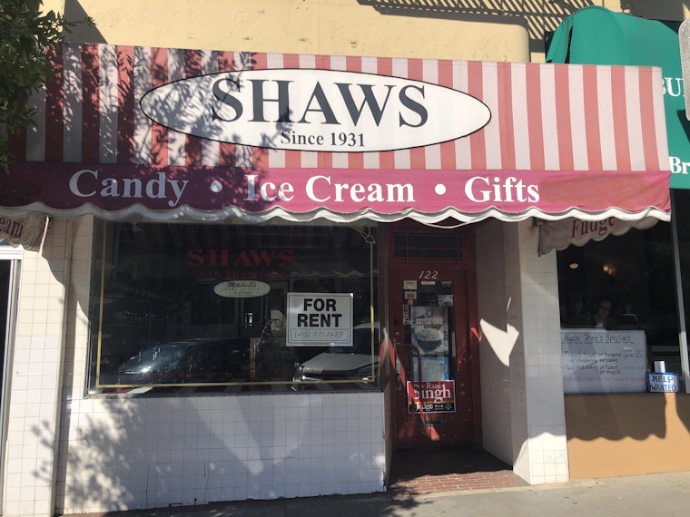 West Portal candy store Shaws closes after 89 years in the neighborhood