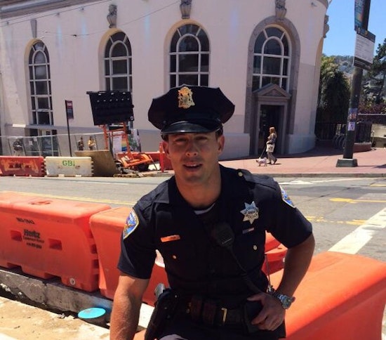 Hot Cop Of Castro To Don Wet T-Shirt For Charity