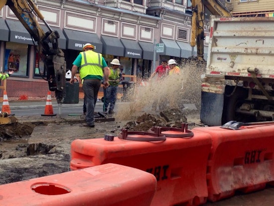 After Project Delays, Concrete Pours Start On Castro Street