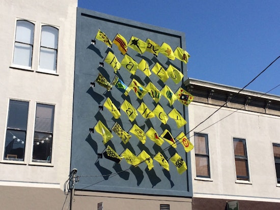 540 Laguna's 'House Of Holes' Debuts New Flag Installation