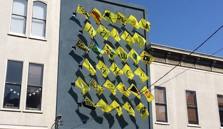 540 Laguna's 'House Of Holes' Debuts New Flag Installation