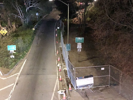 Widening, rebuilding work shuts down "Hairball" bike path until May